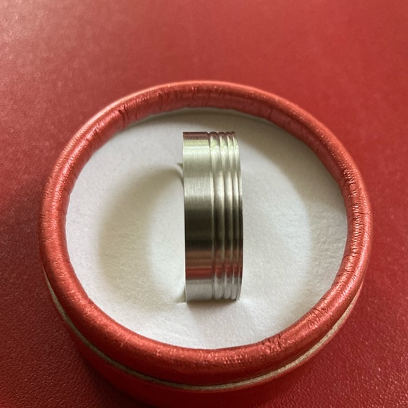 COPY - StainlessSteel Band by Halo. Satin Size 13  Graduated etching. Polished … - Picture 6 of 6